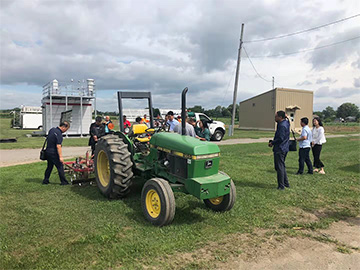 Employees of Liaoning Province Finance Department at Efficient Utilization of Agricultural Water Resources and  Sustainable Development of Agricultural Measures