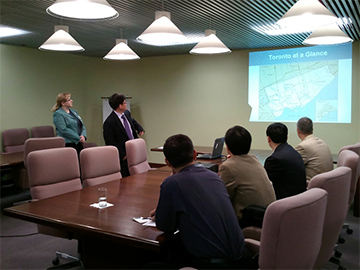 Organizations with exchange visits in Canada for Office of the South-to-North Water Diversion Project Commission of the State Council “Engineering Design Technology Management and Engineering Construction