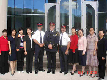 Organizations with exchange visits in Canada for Ministry of Industry and Information Technology of PRC (former Ministry of Information Industry) “Internal Supervision and Monitoring of Enterprises”